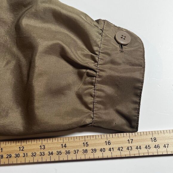 Rainshedder Women’s Trenchcoat With Zip In Quilted Liner Mock Collar Size Large - Picture 11 of 13